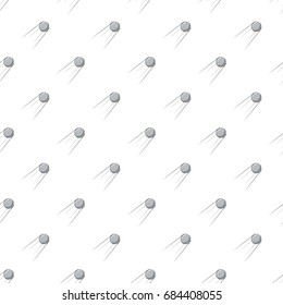 Artificial Earth satellite pattern