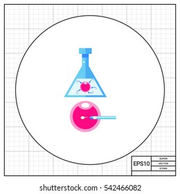 Artificial Fertilization Icon