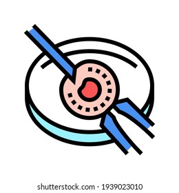 artificial insemination color icon vector. artificial insemination sign. isolated symbol illustration