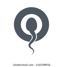 Artificial Insemination grainy textured icon inside circle for overlay watermark stamps. Flat symbol with dust texture.