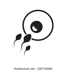 Artificial insemination, injection icon. Element of artificial insemination icon. icon for website design and development. vector illustration