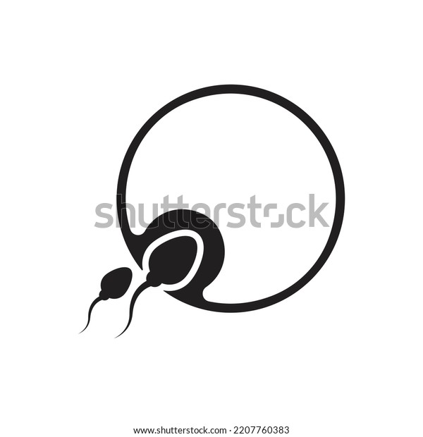 Artificial Insemination Injection Icon Element Artificial Stock Vector