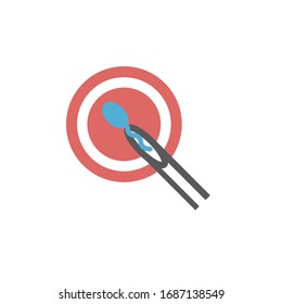 Artificial Insemination line icon. Vector signs for web graphics.