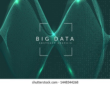 Artificial intelligence. Abstract background. Digital technology, deep learning and big data concept. Tech visual for cloud template. Neural artificial intelligence backdrop.