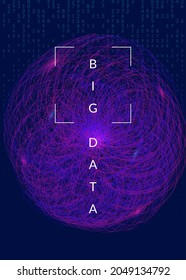 Artificial intelligence. Abstract background. Digital technology, deep learning and big data concept. Tech visual for network template. Futuristic artificial intelligence backdrop.