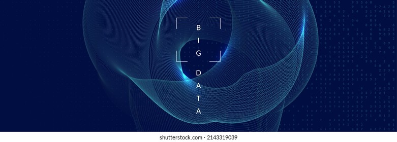 Artificial intelligence. Abstract background. Digital technology, deep learning and big data concept. Tech visual for network template. Industrial artificial intelligence backdrop.