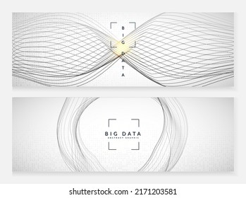 Artificial intelligence. Abstract background. Digital technology, deep learning and big data concept. Tech visual for software template. Futuristic artificial intelligence backdrop.
