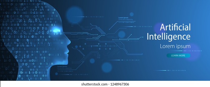 Artificial Intelligence Ai Big Data Concept Stock Vector (Royalty Free ...