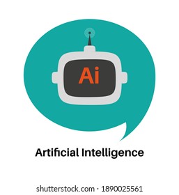 Artificial Intelligence Ai Chat Bot Vector Stock Vector (Royalty Free ...
