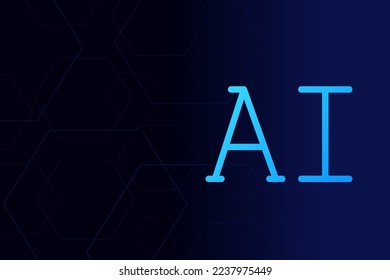 Artificial Intelligence ,AI chipset on circuit board, futuristic Technology Concept