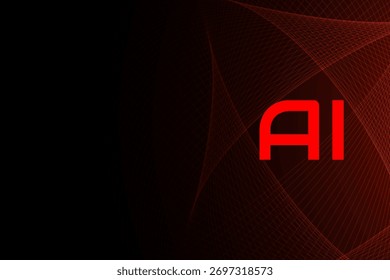 Artificial Intelligence ,AI chipset on circuit board, futuristic Technology Concept	
