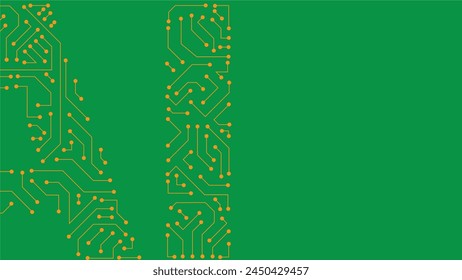 Artificial Intelligence - AI with digital robotic brain concept and electronic wire. Icon vector illustration.