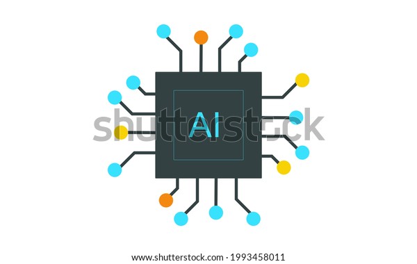 Artificial Intelligence Ai Icon Vector Image Stock Vector (Royalty Free ...