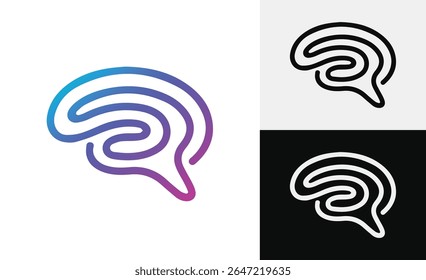 Inteligência Artificial AI Chip na cabeça humana. Ícone de Inteligência Artificial com Aprendizagem de Máquina, Habilidades Digitais, IA Gerativa, Tecnologia de IA, Algoritmo, Inteligência Virtual e Tecnologia Futura