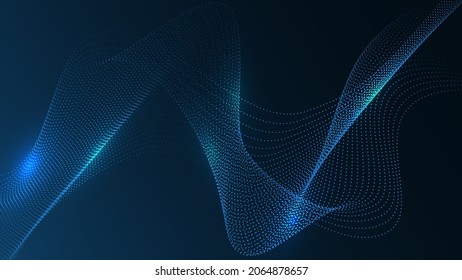 Artificial intelligence, AI Technology background.Big data concept. Hi-tech communication concept innovation abstract background vector illustration
