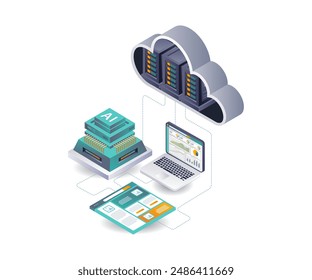 Artificial Intelligence Analysis of Cloud Server Web App Data