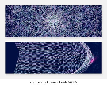 Artificial intelligence background. Digital technology, deep learning and big data concept. Abstract tech visual for connection template. Cyber artificial intelligence background.
