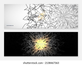 Artificial Intelligence Background. Digital Technology, Deep Learning And Big Data Concept. Abstract Tech Visual For Connection Template. Partical Artificial Intelligence Background.