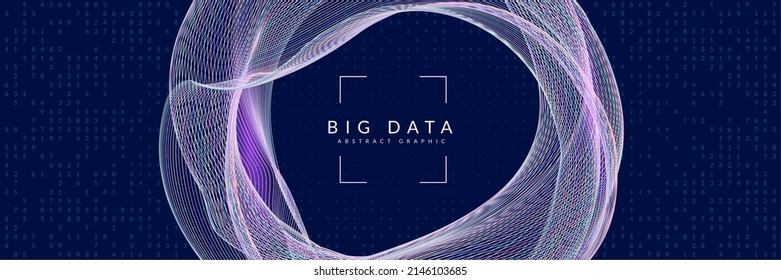 Artificial intelligence background. Digital technology, deep learning and big data concept. Abstract tech visual for system template. Cyber artificial intelligence background.