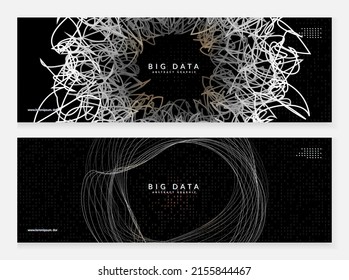Artificial intelligence background. Digital technology, deep learning and big data concept. Abstract tech visual for server template. Modern artificial intelligence background.
