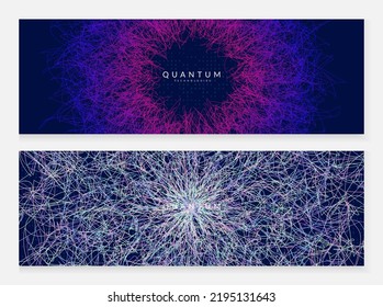 Artificial intelligence background. Digital technology, deep learning and big data concept. Abstract tech visual for database template. Cyber artificial intelligence background.