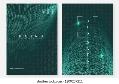 Artificial intelligence background. Technology for big data, visualization, deep learning and quantum computing. Design template for communication concept. Vector artificial intelligence backdrop.