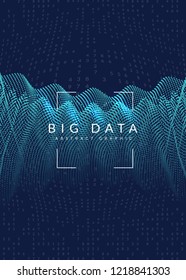 Artificial intelligence background. Technology for big data, visualization, deep learning and quantum computing. Design template for system concept. Vector artificial intelligence backdrop.