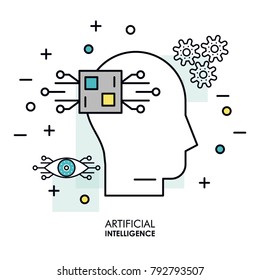 Artificial Intelligence brain