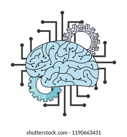 artificial intelligence breain gears circuits innovation