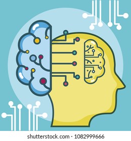 Artificial intelligence concept