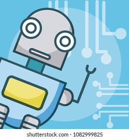 Artificial intelligence concept