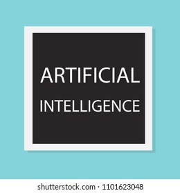 Artificial Intelligence concept- vector illustration