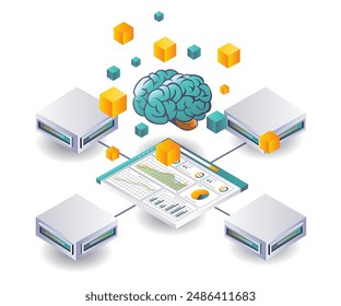 Artificial Intelligence Data Analysis in Server Networks