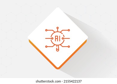 artificial intelligence and data science icon