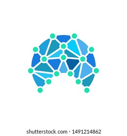 artificial intelligence design vector illustration