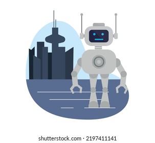 Artificial intelligence. digital brain. Illustration vector
