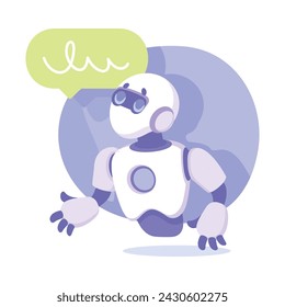 Artificial Intelligence and Digital Brain Neural Network Vector Illustration