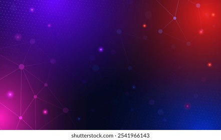 Ilustração do vetor de fundo da tecnologia da placa eletrônica da inteligência artificial