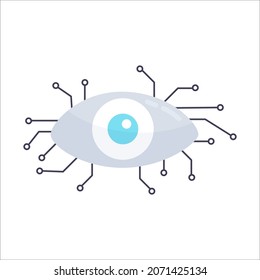 Artificial intelligence elements digital futuristic