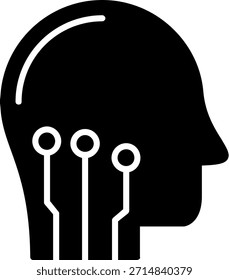 Design des Symbolstils für die künstliche Intelligenz