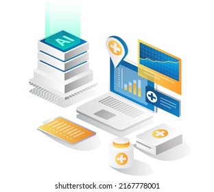 Artificial intelligence health analysis data