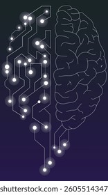 Artificial Intelligence and Human Brain Fusion Concept