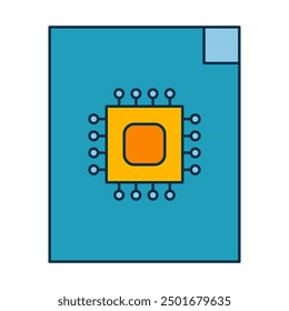 Artificial intelligence icon collection sets