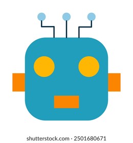 Artificial intelligence icon collection sets