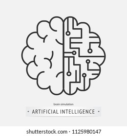 Artificial Intelligence Icon Design