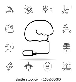 artificial intelligence icon. New Technologies icons universal set for web and mobile