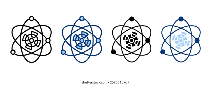 Artificial Intelligence Icon Set Multiple Style Collection