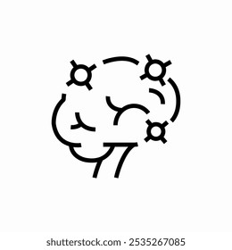 artificial intelligence icon sign vector