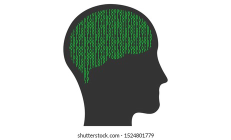 Artificial intelligence icon vector design