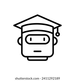 artificial intelligence icon vector illustration design in trendy style